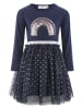 happy girls by Eisend Jurk donkerblauw
