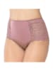 NIKOL DJUMON Figi high waist w kolorze szaroróżowym