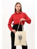 MORI Schultertasche in Creme - (B)25 x (H)40 x (T)8 cm
