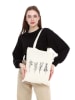 MORI Schultertasche in Creme - (B)25 x (H)40 x (T)8 cm