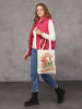 BAGmori Schultertasche in Creme - (B)25 x (H)40 x (T)8 cm