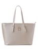 Lucky Bees Shopper in Beige - (B)42 x (H)25 x (T)15 cm