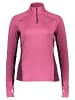 Mizuno Hardloopshirt "Warmalite" roze