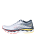 Mizuno Hardloopschoenen "Wave Sky Wos" wit/grijs