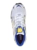 Mizuno Sneakers "Wave Rider 10" wit/donkerblauw/zilverkleurig