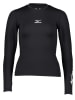 Mizuno Trainingsshirt in Schwarz