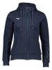 Mizuno Sweatjacke in Dunkelblau