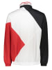 Mizuno Trainingsvest "Track" wit/rood/zwart