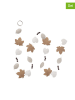 Boltze 2-delige set: guirlandes "Autumn" wit/beige/lichtbruin - (L)180 cm