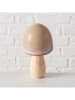 Boltze 2er-Set: Dekoaufsteller "Fazy" in Beige - (H)14 cm