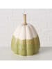 Boltze 2-delige set: decoratieve objecten "Gusty" groen - (H)14 cm
