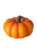Boltze 2-delige set: decoratieve objecten "Inka" oranje - (H)9,5 cm