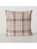 Boltze Decoratief kussen "Miran" beige/lichtbruin - (L)45 x (B)45 cm