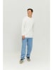 MAZINE Longsleeve "Marek" in Weiß