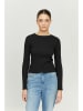 MAZINE Longsleeve "Malbis" in Schwarz