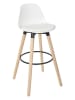 Ethnical Life Barkruk wit - (B)37 x (H)91 x (D)41 cm