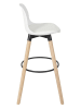 Ethnical Life Barhocker in Weiß - (B)37 x (H)91 x (T)41 cm