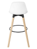 Ethnical Life Barhocker in Weiß - (B)37 x (H)91 x (T)41 cm