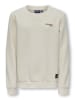 KIDS ONLY Sweatshirt "Columbus" crème/lichtbruin
