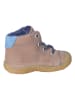 PEPINO Leder-Lauflernschuhe "Georgie" in Beige/ Blau