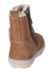 PEPINO Leder-Winterstiefel "Cosima" in Hellbraun