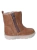 PEPINO Leder-Winterstiefel "Cosima" in Hellbraun