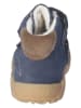 PEPINO Leder-Lauflernschuhe "Donny" in Dunkelblau
