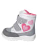 PEPINO Winterlaarzen "Maddi" grijs/roze