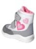PEPINO Winterlaarzen "Maddi" grijs/roze