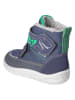 Ricosta Leren boots "Yutu" donkerblauw/groen