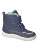 Ricosta Leren boots "Yutu" donkerblauw/groen