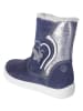 Ricosta Leder-Boots "Merle" in Dunkelblau/ Silber