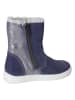 Ricosta Leren boots "Merle" donkerblauw/zilverkleurig