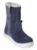 Ricosta Leder-Boots "Merle" in Dunkelblau/ Silber
