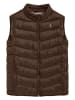Polo Club Doorgestikte bodywarmer bruin
