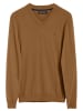 Polo Club Sweter w kolorze karmelowym