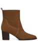 Polo Club Leder-Stiefeletten in Hellbraun