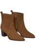 Polo Club Leder-Stiefeletten in Hellbraun