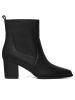 Polo Club Leder-Stiefeletten in Schwarz