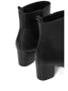 Polo Club Leder-Stiefeletten in Schwarz