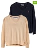 Polo Club 2-delige set: truien beige/donkerblauw