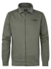 Petrol Sweatjacke in Oliv
