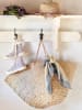 vertbaudet Halsdoek beige/lichtblauw