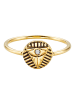 caï Vergold. Ring mit Edelstein