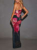 LA Angels Kleid in Schwarz/ Pink
