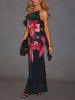 LA Angels Kleid in Schwarz/ Pink