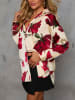 LA Angels Hemd in Creme/ Rot