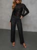 LA Angels Bluse in Schwarz