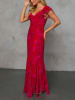 LA Angels Kleid in Rot
