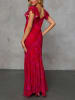 LA Angels Kleid in Rot